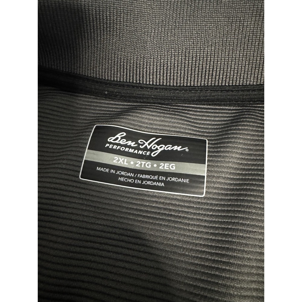 Ben‎ Hogan Performance Golf Polo Shirt – Men's 2XL – Black – Pre-Owned - Picture 5 of 5